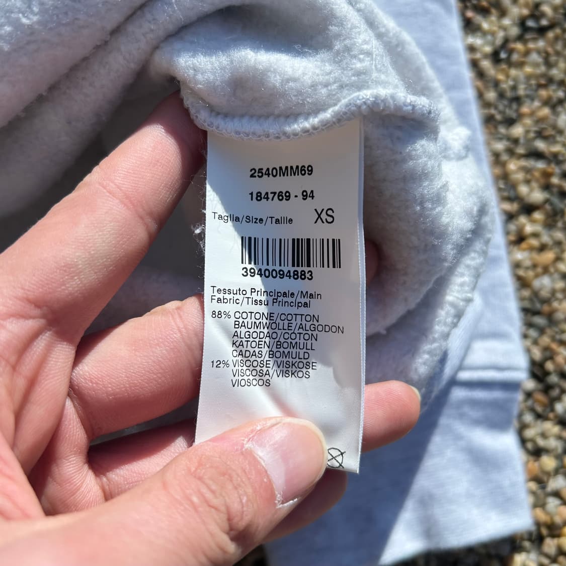 Msgm 그레이 맨투맨 상품이미지6