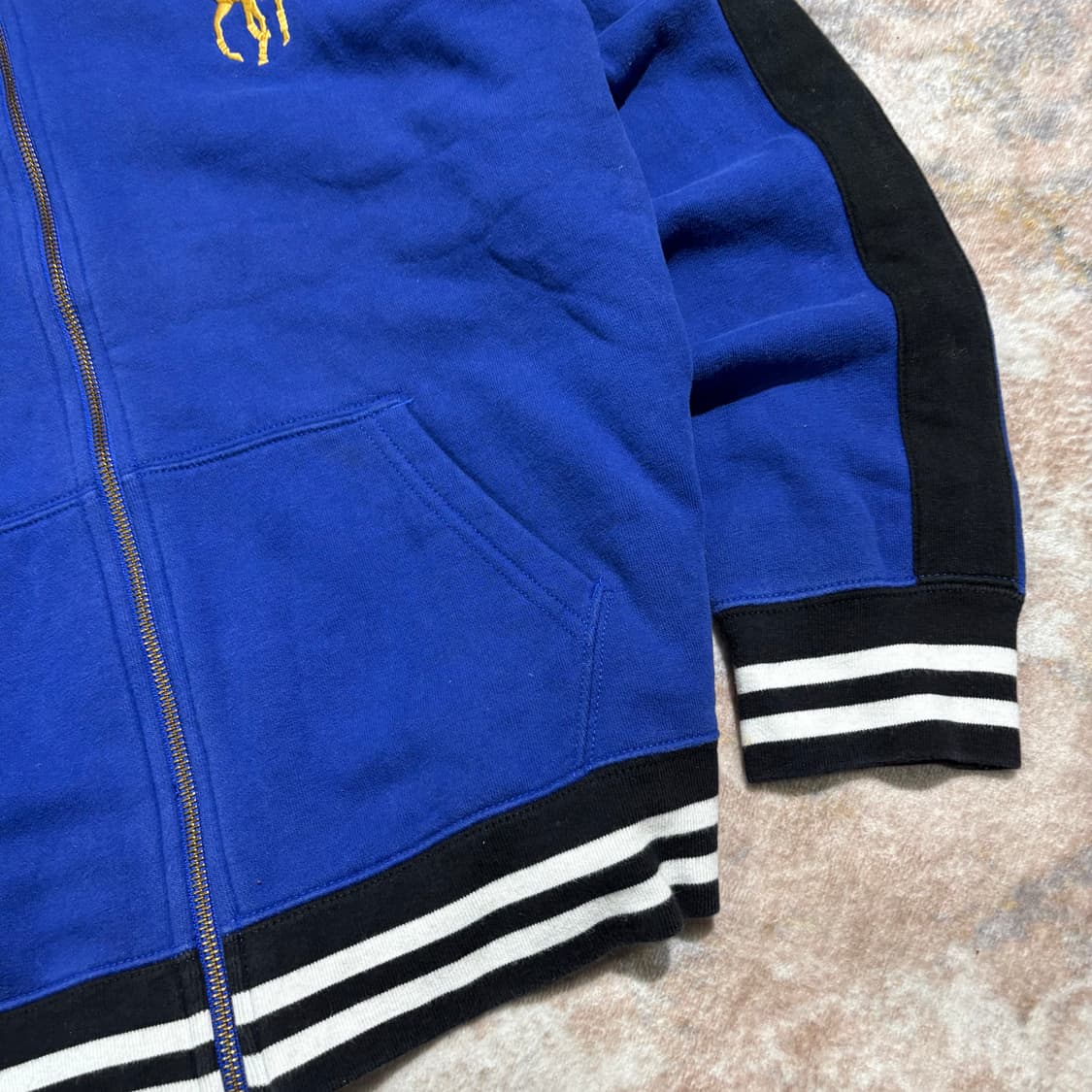 폴로 빈티지 골드포니 빈티지 후드집업 상품이미지2