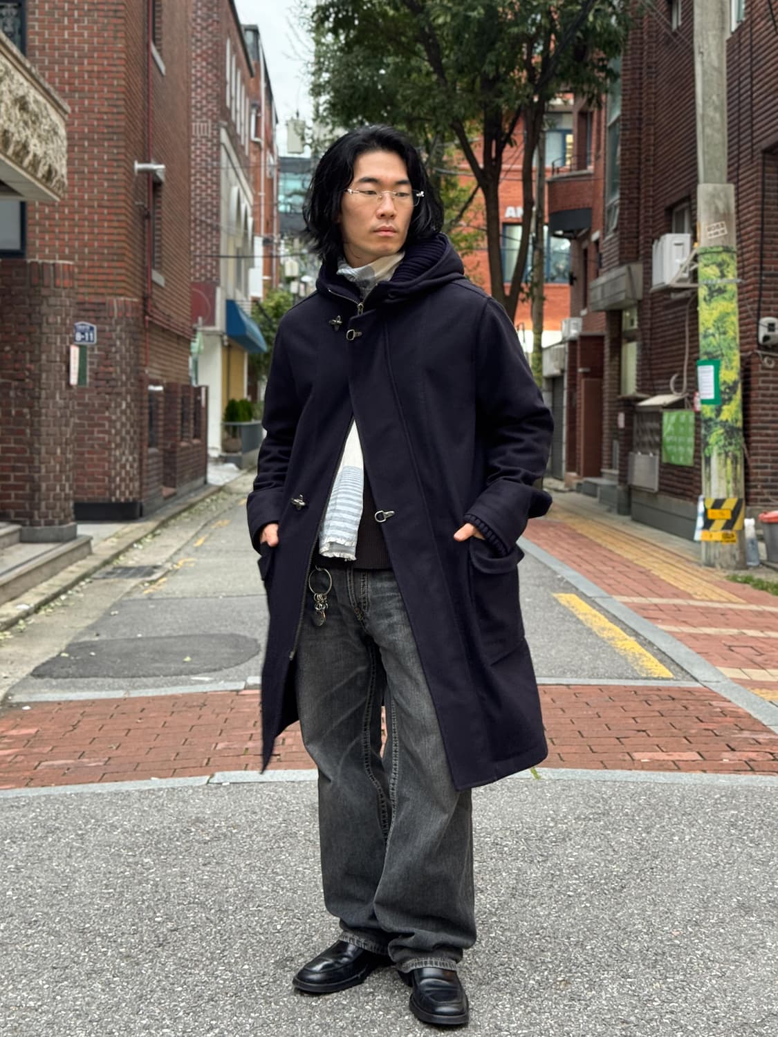 2000s 아르마니 더플 코트 상품이미지2