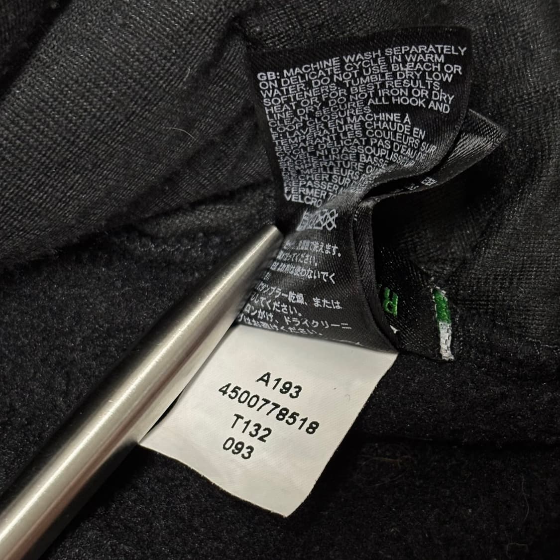 올드스쿨 노스페이스 데날리 블랙 폴라텍 후리스 플리스 자켓 xl 상품이미지5