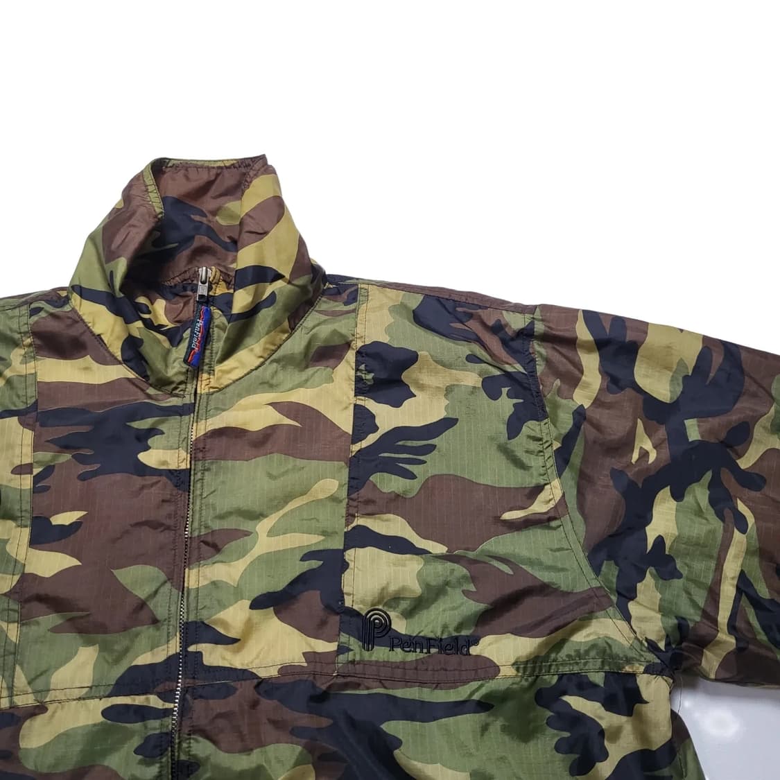 펜필드 재팬 카모 밀리터리 립스탑 윈드브레이커 M 상품이미지3