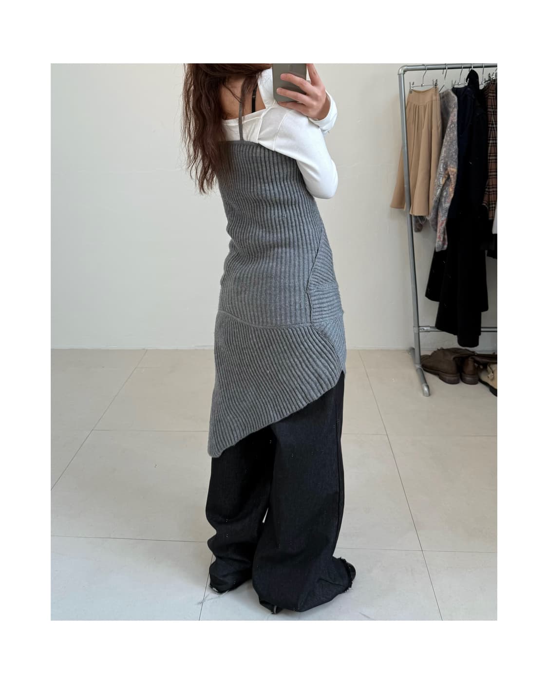 Anteprima 울 원피스 상품이미지2