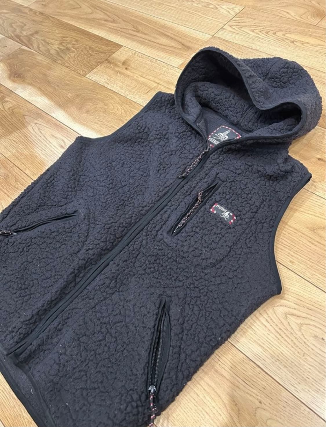 히스테릭글래머 후드 플리스 베스트 상품이미지3