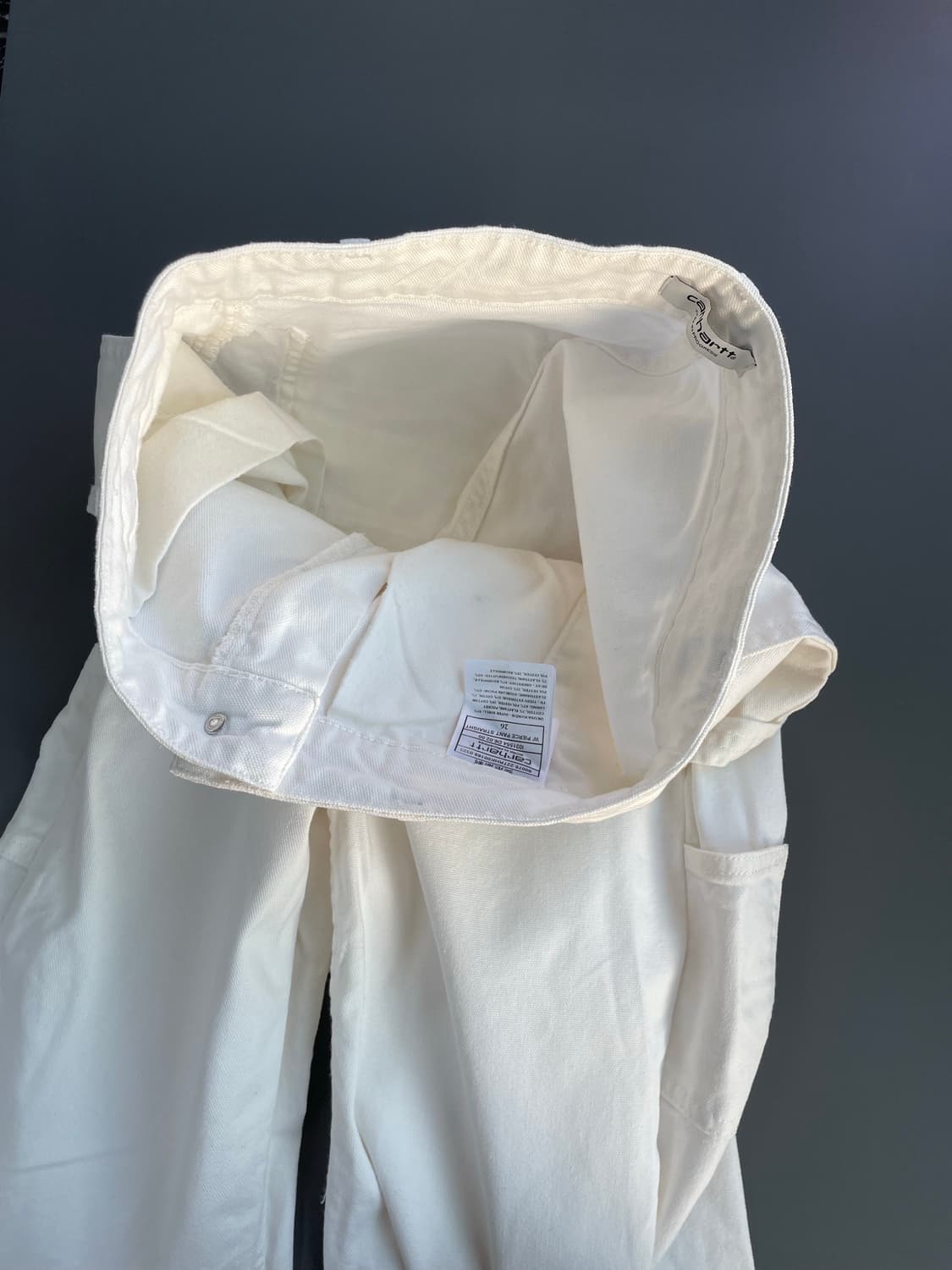 [26] 칼하트 WIP 여성 피어스 싱글니 카펜터 팬츠 스트레이트 핏 상품이미지7