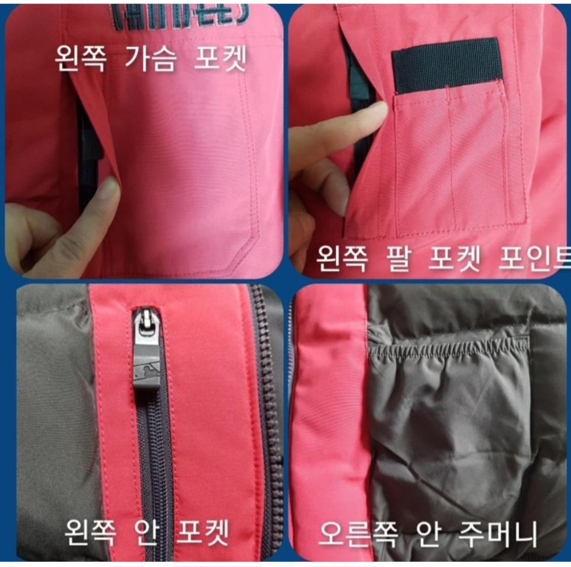 MLB 엠엘비 여성 오버사이즈 다운 점퍼 뉴욕 양키스 상품이미지6