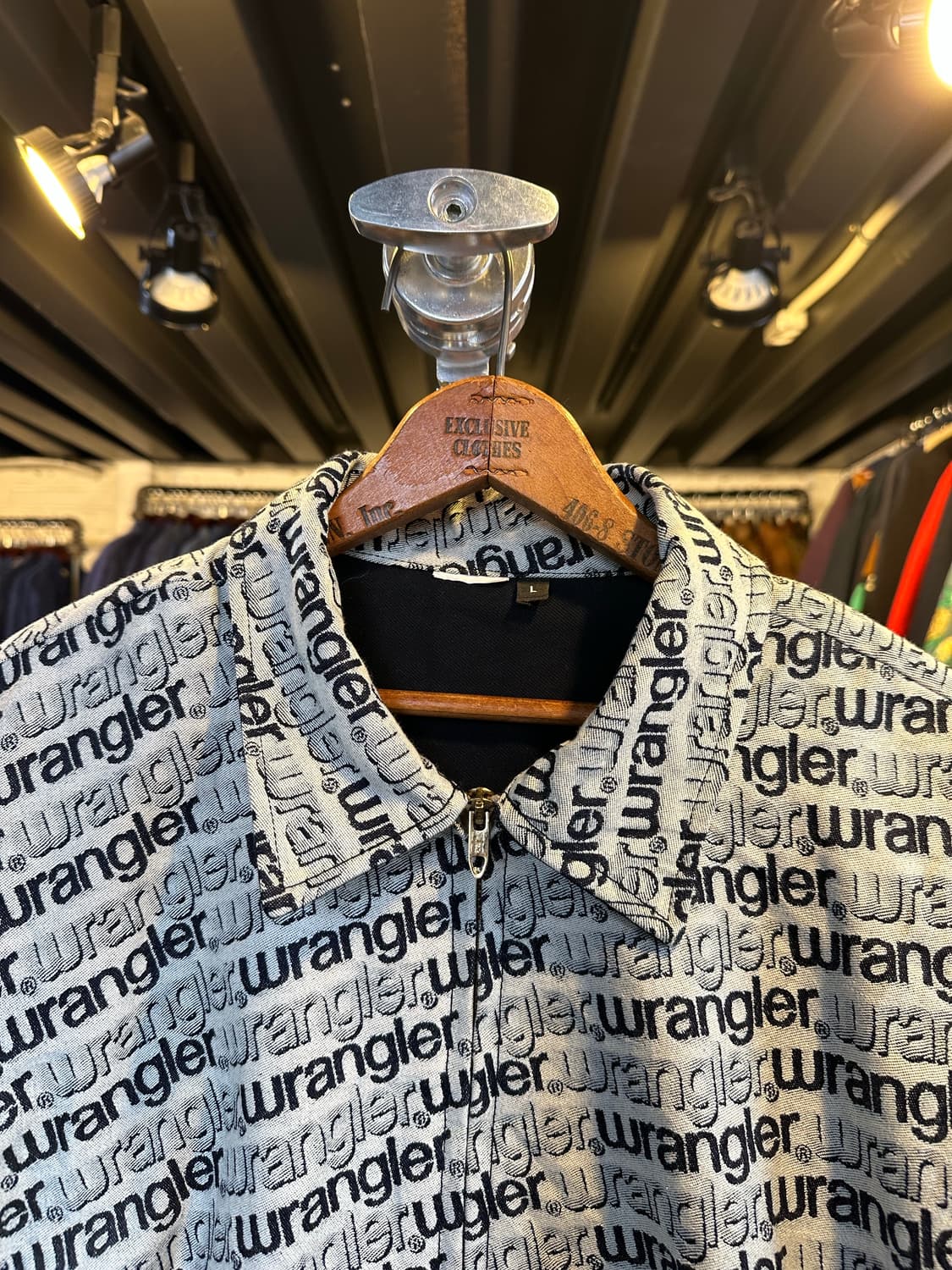 80-90s 랭글러 헤비웨이트 워크 자켓 Talon fastener 상품이미지3