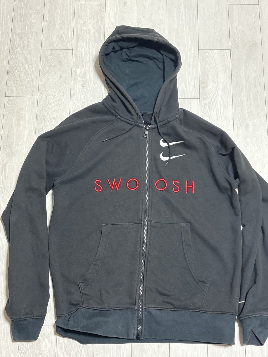 나이키 더블스우시 후드집업 자켓 상품이미지1