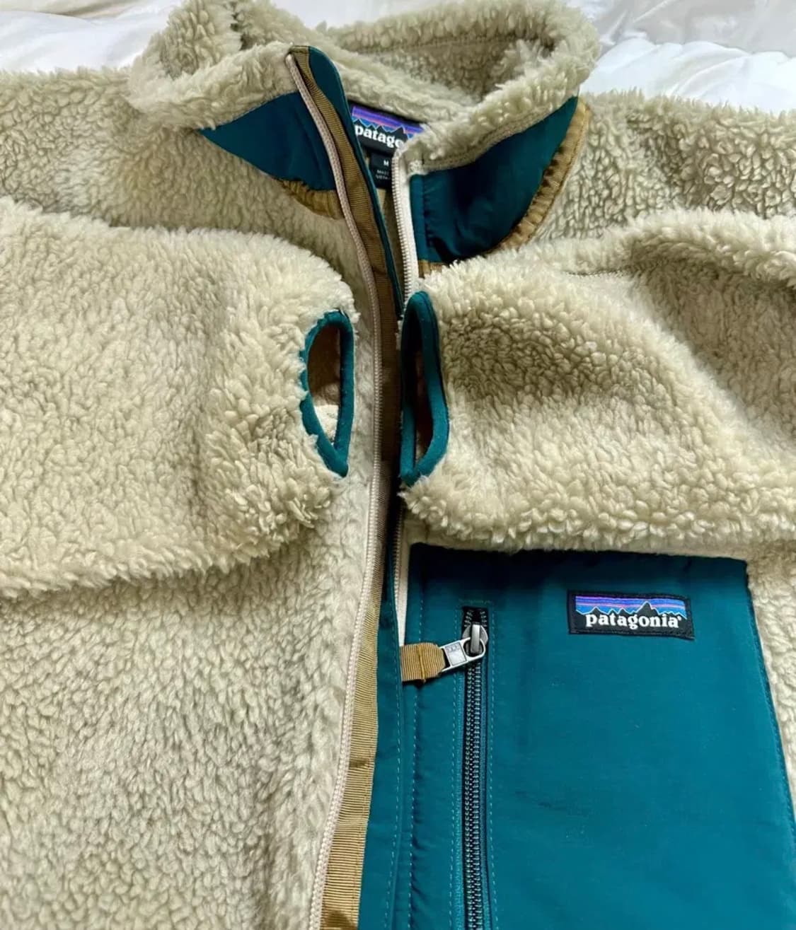 파타고니아 레트로X 펠리컨 플리스 M사이즈 상품이미지3