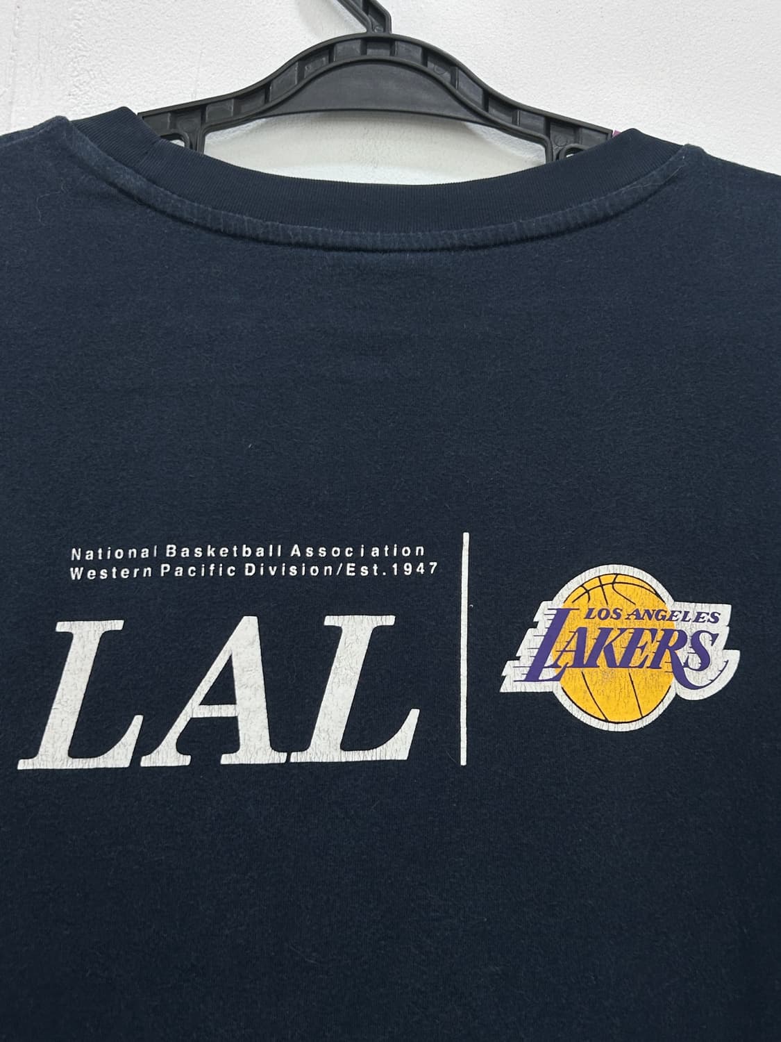 NBA LA 레이커스 반팔 티셔츠 네이비 상품이미지4