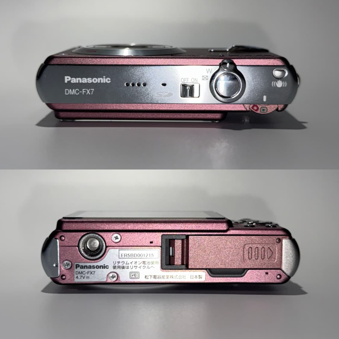 [풀박스, 바로사용가능] 파나소닉 루믹스 LUMIX DMC-FX7 디카 상품이미지6