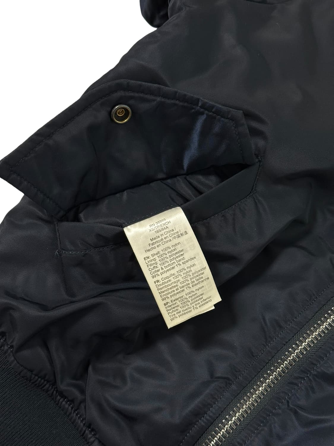 알파인더스트리 MA-1 나사 봄버자켓 상품이미지5