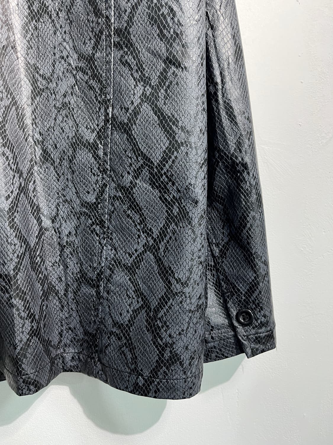 Fake 뱀피 snake skin jacket M 상품이미지10