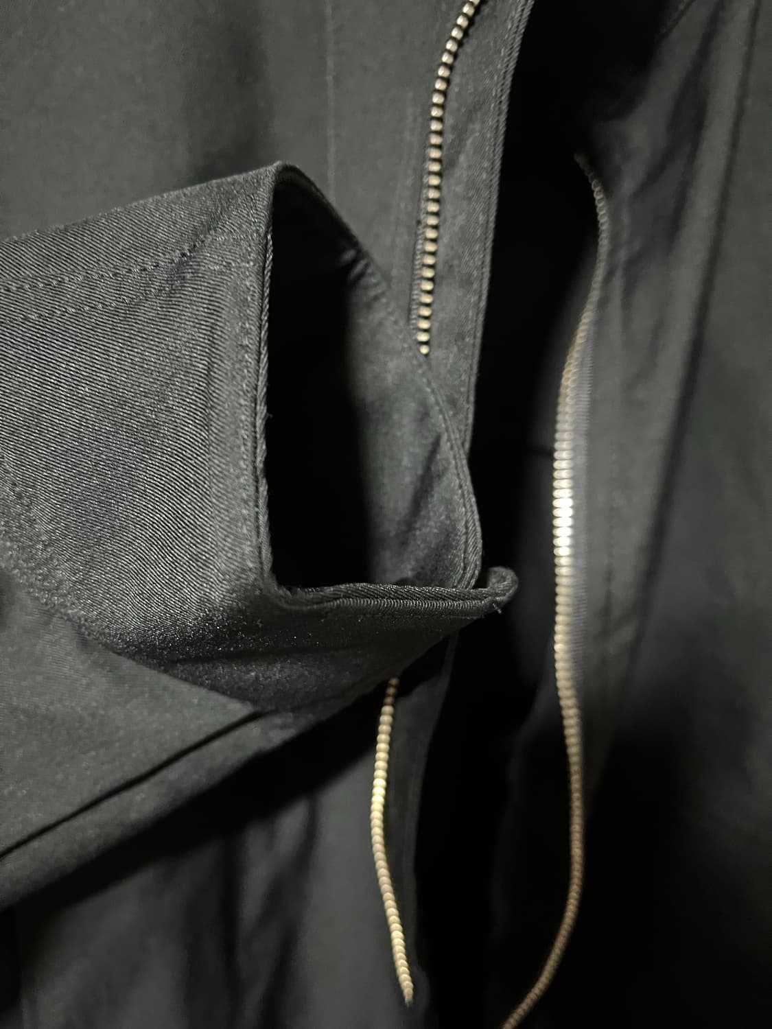 (S) 룰루레몬 스무스 트윌 풀집 자켓 블랙 상품이미지6