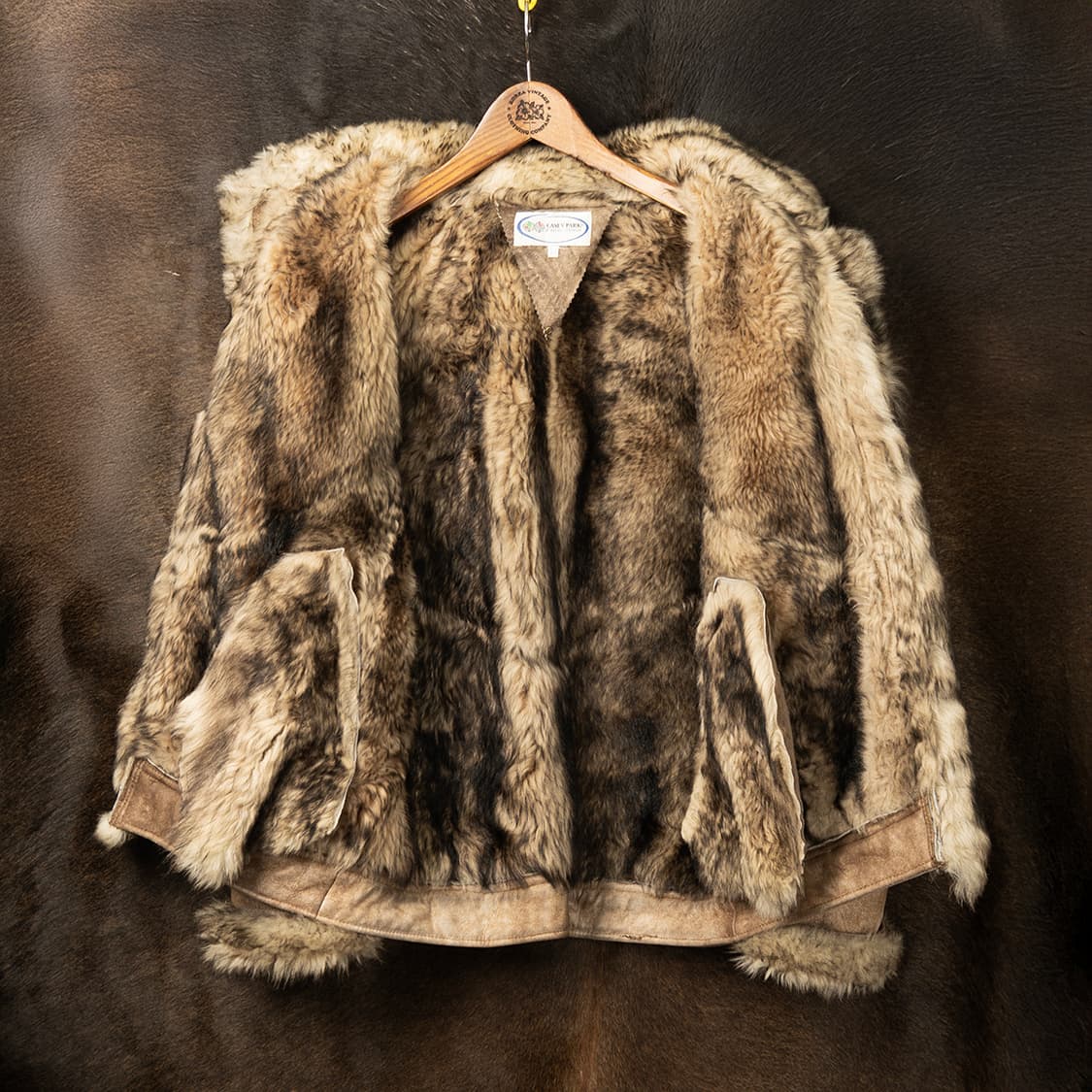 [103] 90s Casey Park 양가죽 양털 무스탕 시어링자켓  상품이미지6