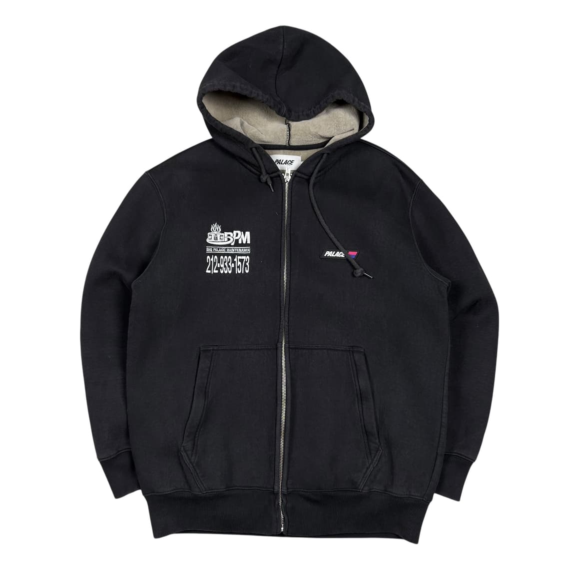 팔라스 블랙컬러 팔라소닉 후드집업 상품이미지1