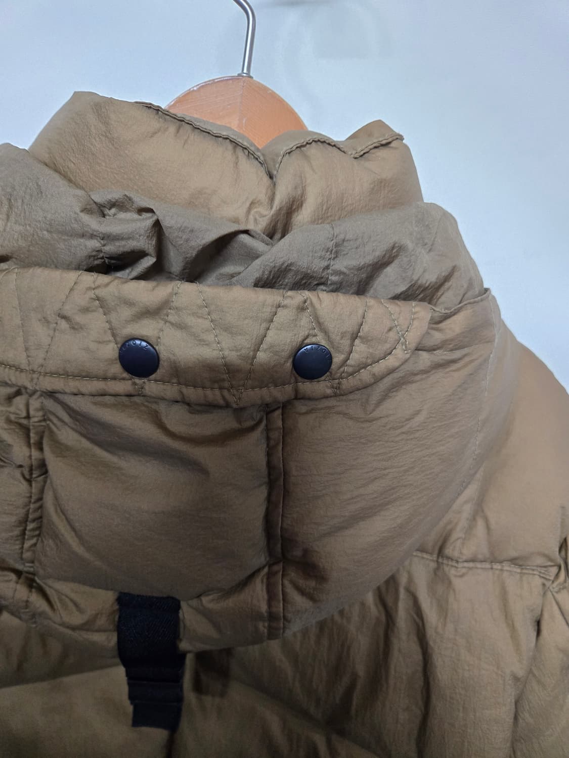 지오지아  오리털 후드일체형 패딩 남100 상품이미지5