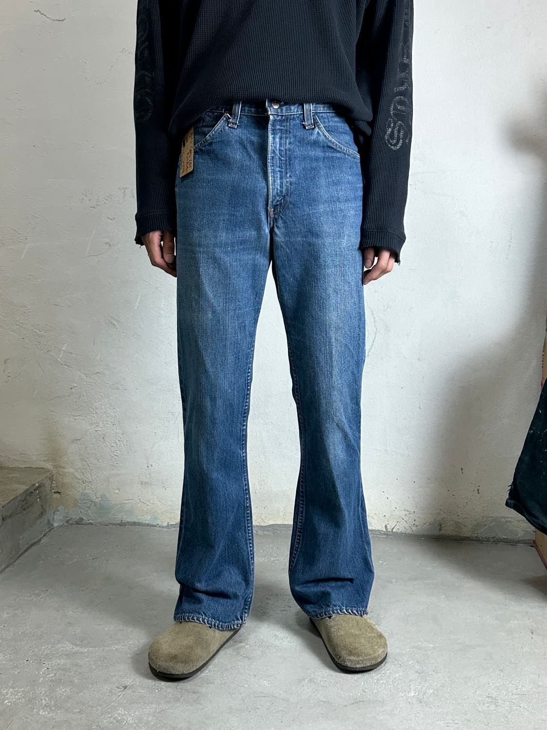 80's USA Made 빈티지 리바이스 646 벨바텀 부츠컷 오렌지탭 상품이미지1