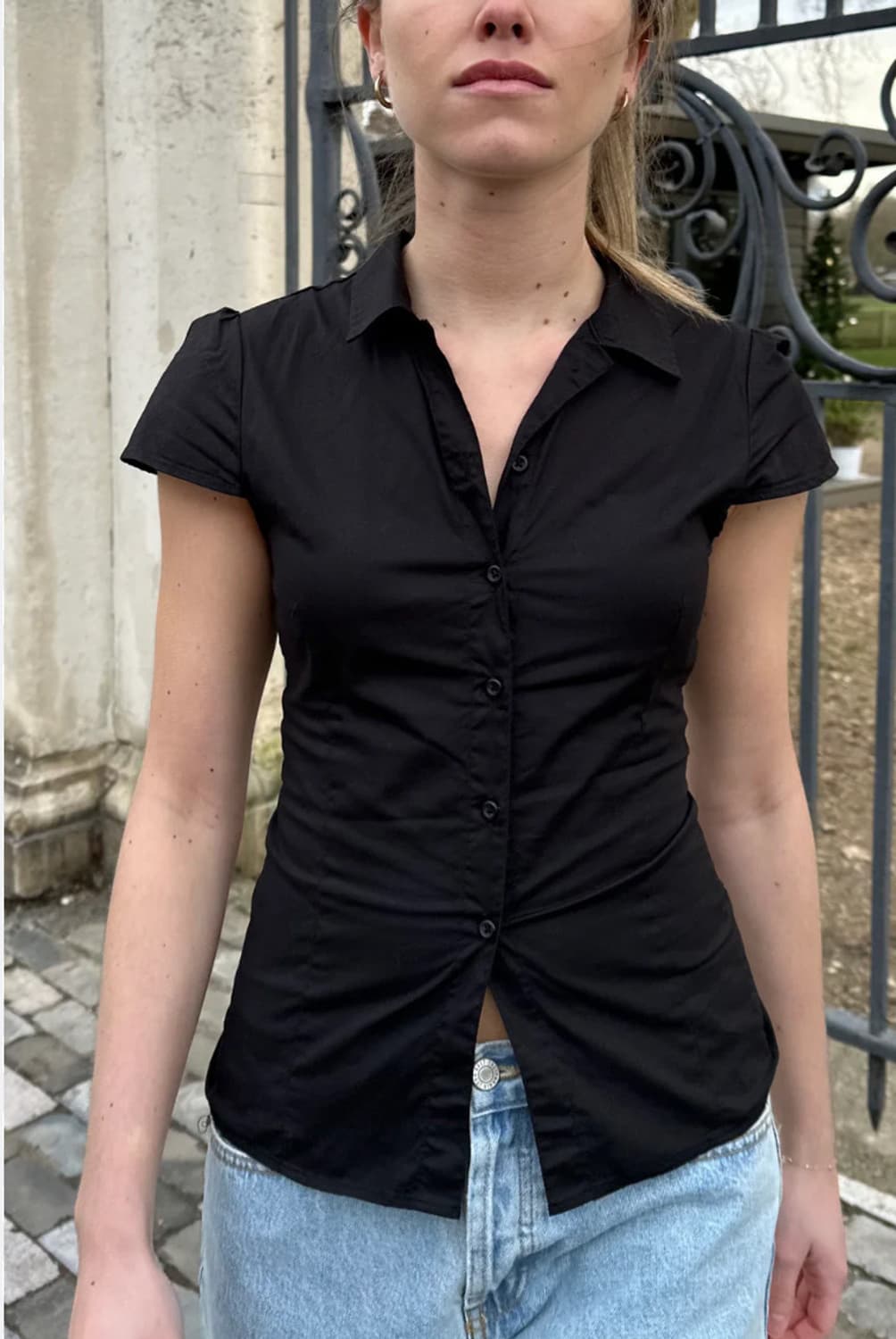 브랜디멜빌 블랙 탑 루 탑 Rue top 상품이미지1