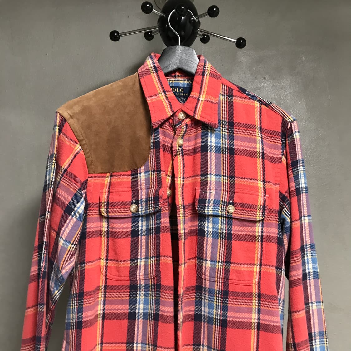 폴로 랄프로렌 체크 셔츠 S 상품이미지2
