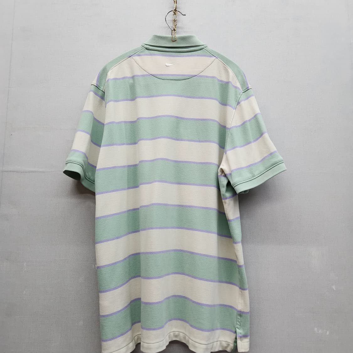 나이키 스트라이프 드라이핏 반팔카라 XL(XL) 상품이미지3