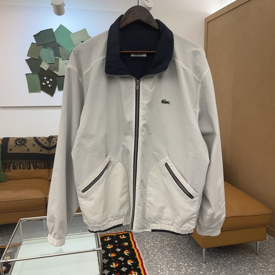 라코스테 올드스쿨 레트로 요트 집업 자켓 110 C06925 상품이미지3