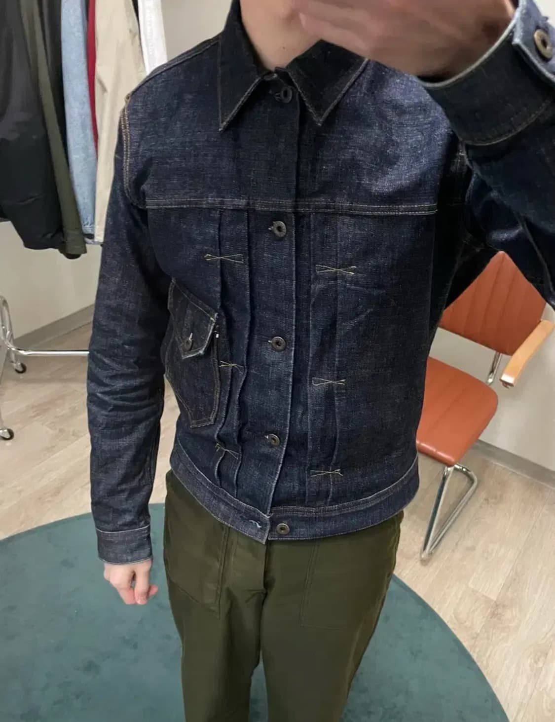 폴로 데님앤서플라이 WSP 셀비지 데님 자켓 Type 1 더블알엘 상품이미지3