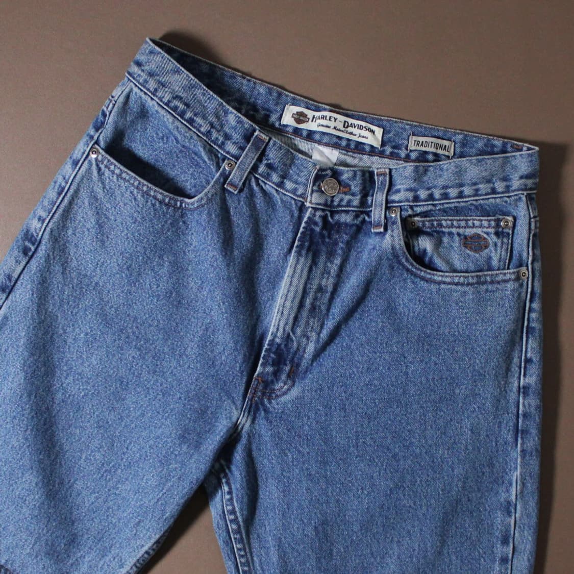 Harley-Davidson 할리데이비슨 트래디셔널 핏 데님 반바지 상품이미지2