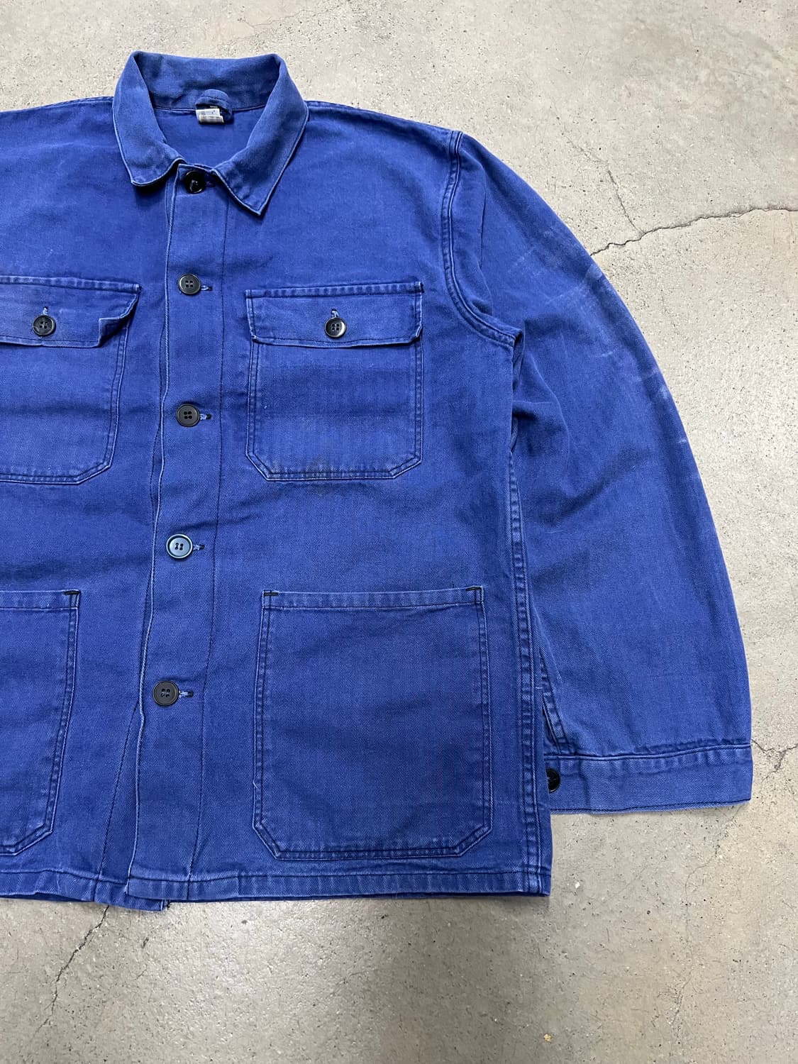 FADED BLUE VINTAGE HBT 헤링본트윌코튼 프렌치워크자켓 상품이미지6