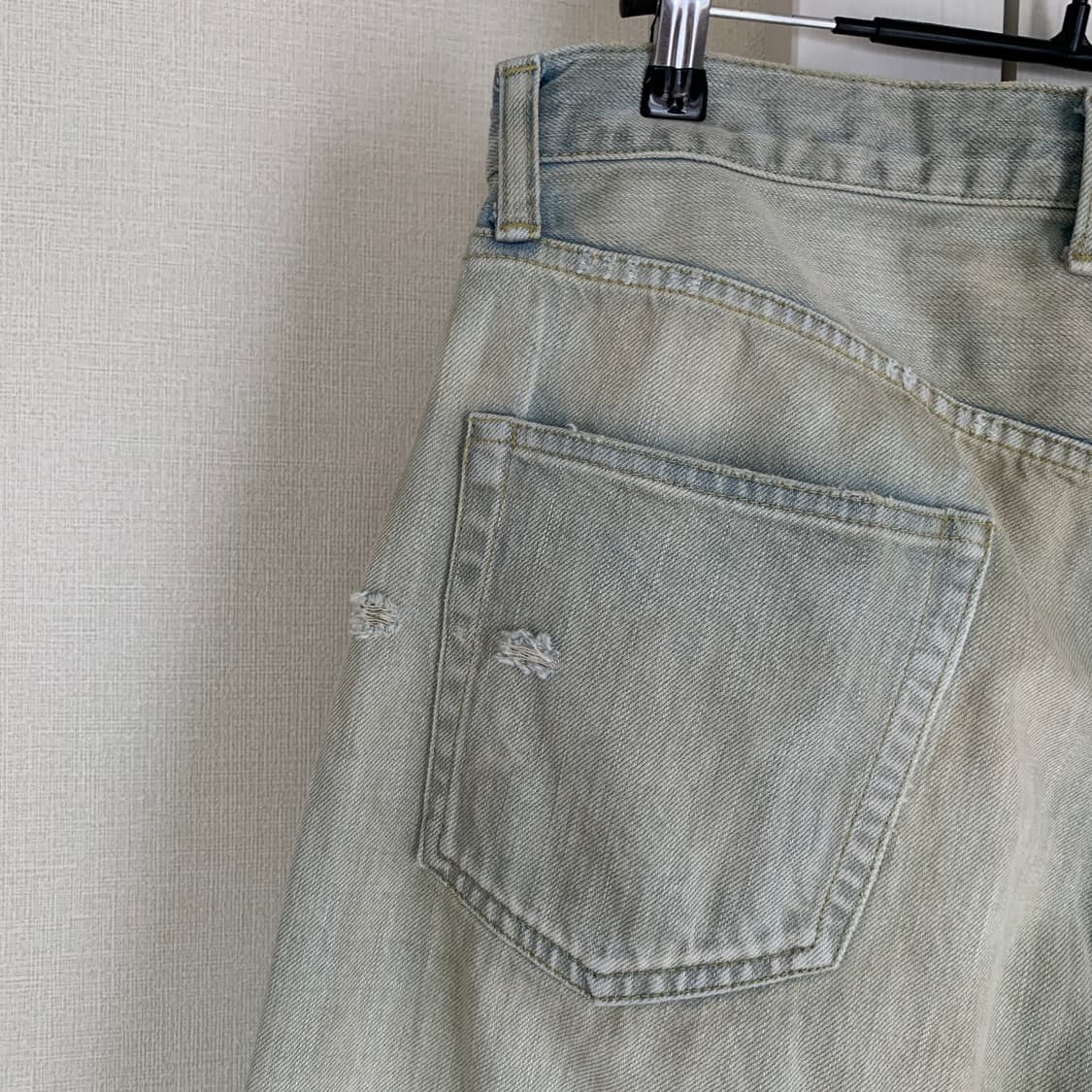 24aw no.37 Washed Denim Wide Pants 상품이미지5