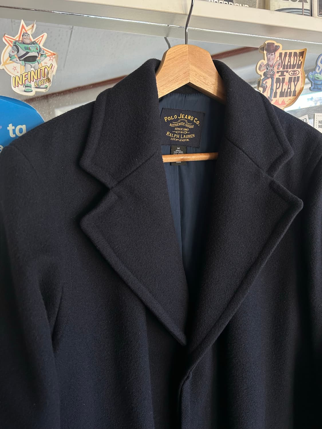 00‘s 폴로진스 울 롱코트  상품이미지2