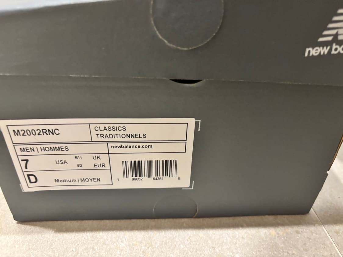 뉴발란스 2002R 블랙 운동화 상품이미지4