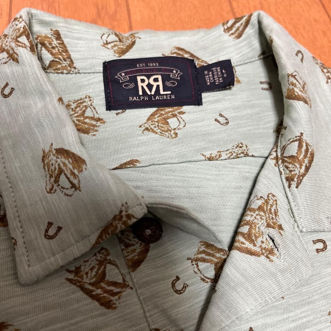 (L) 더블알엘 rrl 저지 캠프 셔츠 상품이미지3