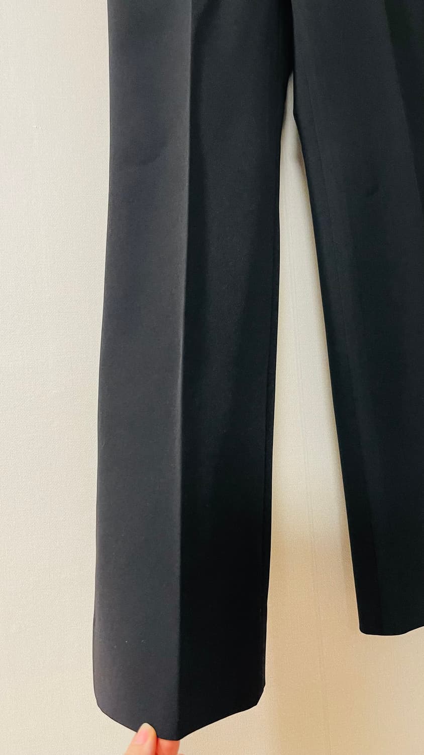 택달린새상품) 메비 MÉHVIE 블랙 부츠컷 슬랙스. 정가 12만원대.  상품이미지4