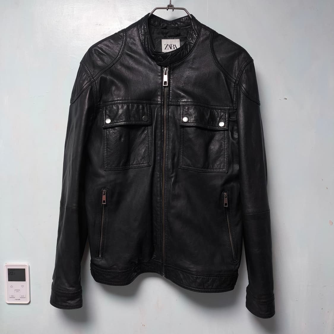 [L] ZARA 양가죽 리얼 레더 자켓 상품이미지2