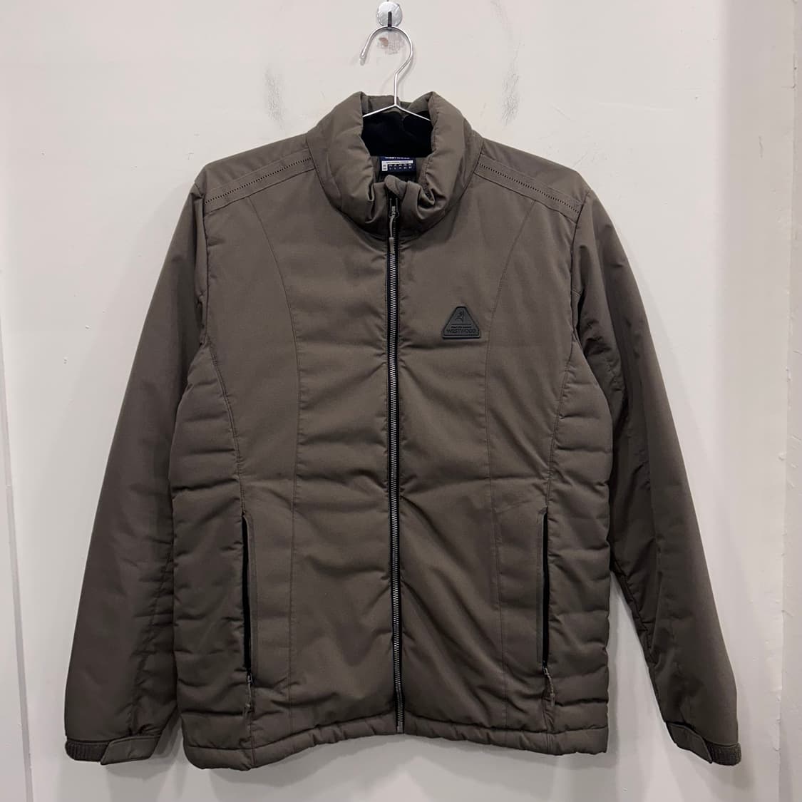 웨스트우드 구스다운 절개 퀼팅 경량 패딩자켓 상품이미지2