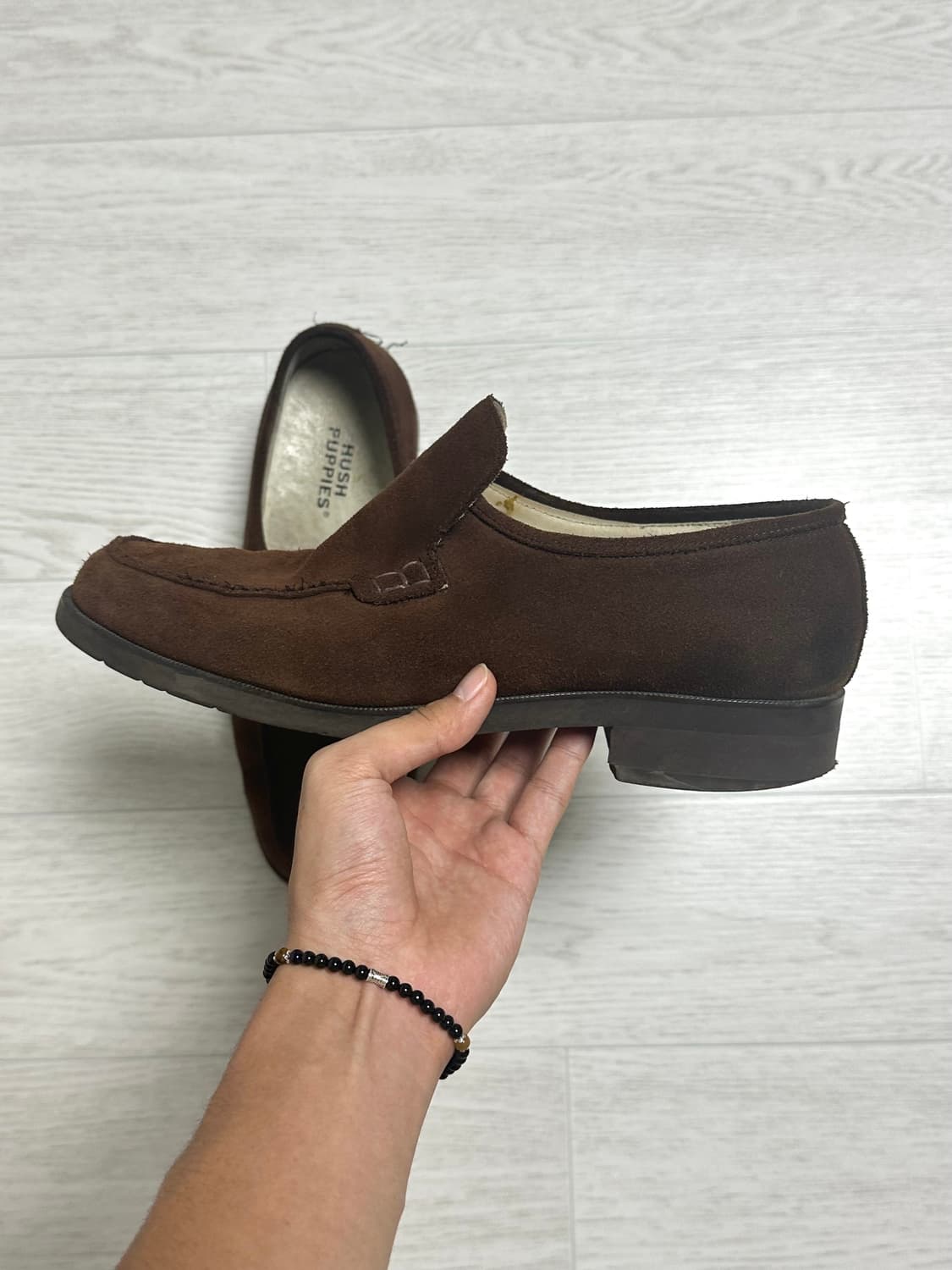 프라다맛 빈티지 브라운 로퍼  상품이미지3