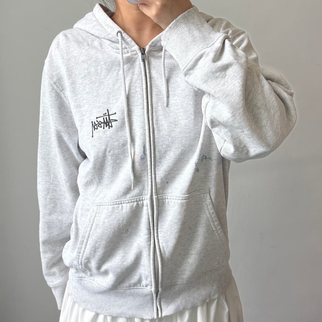 [M] 스투시 후드집업 상품이미지1