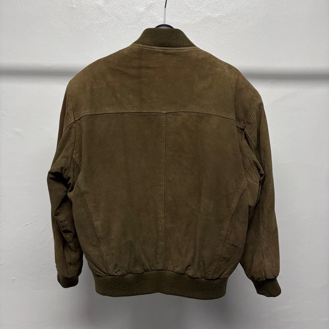 런던포그 산양가죽 스웨이드 봄버 상품이미지2