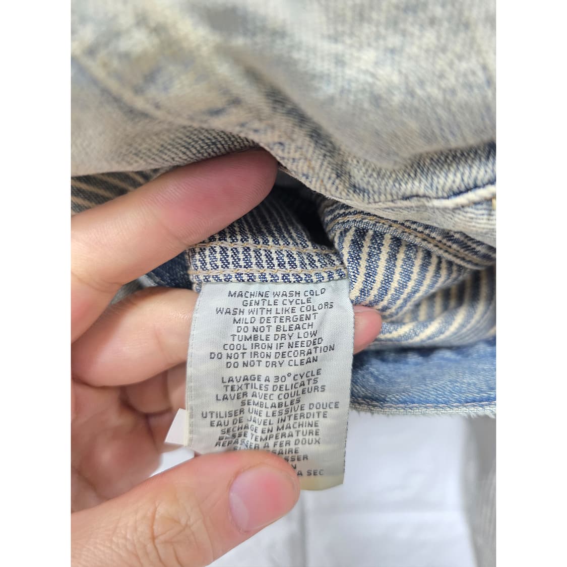 택포// 폴로 랄프로렌 청자켓 데님 자켓 L 상품이미지3