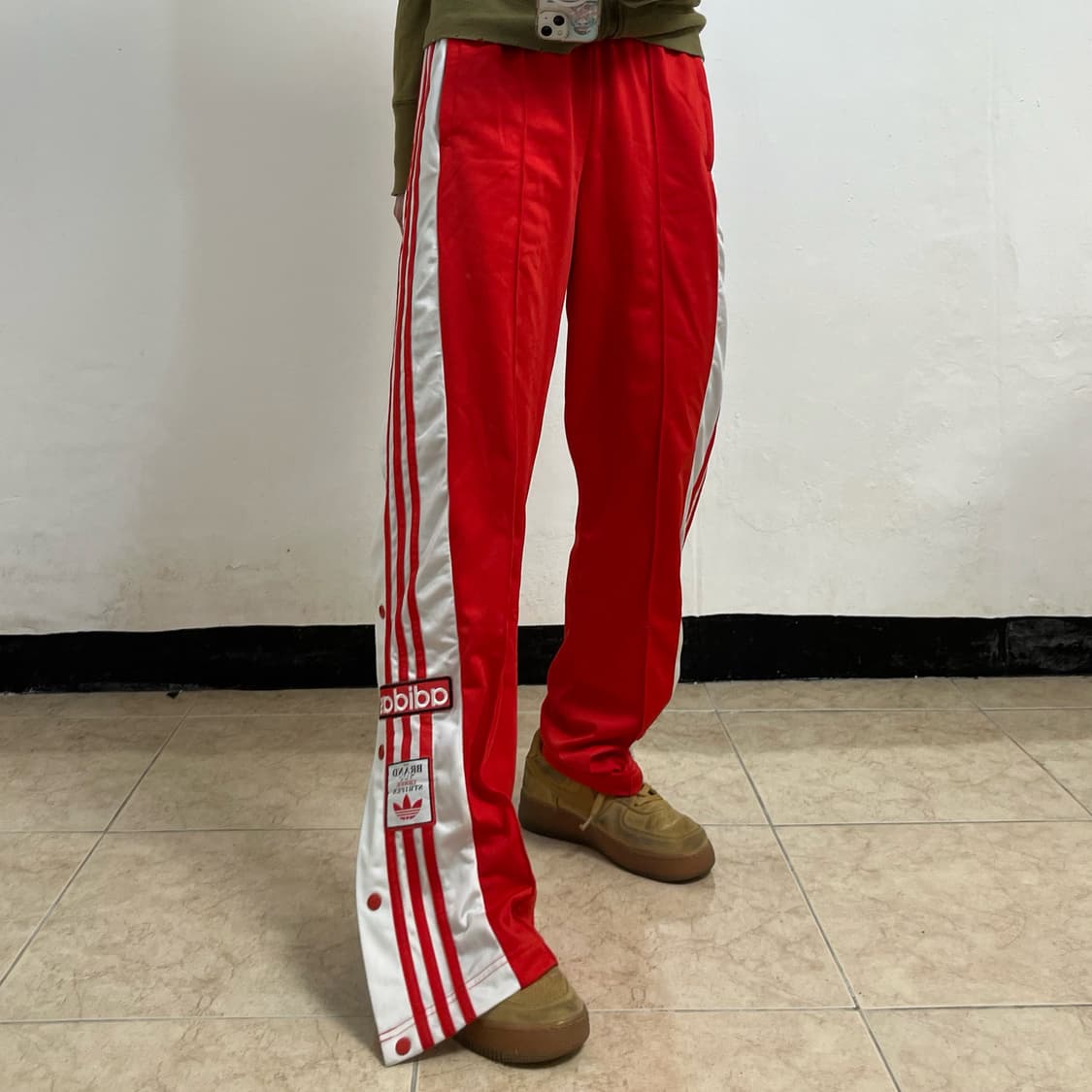 Adidas red break track pants 상품이미지1