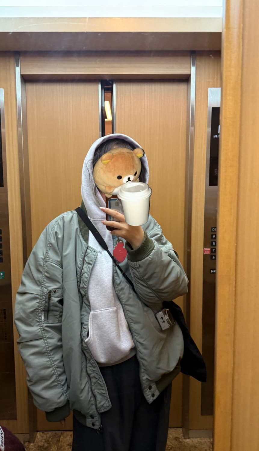 OPEN YY 오버사이즈드 MA1 봄버자켓 상품이미지6