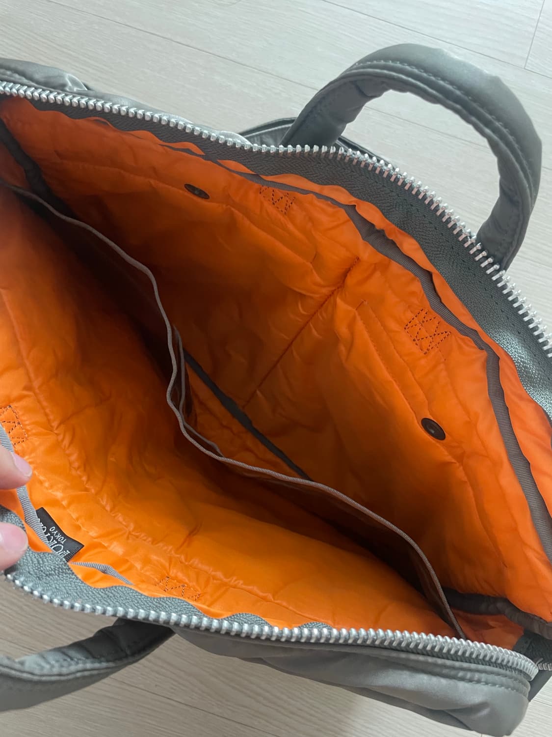 요시다 포터 탱커 브리프케이스 그레이실버 상품이미지7