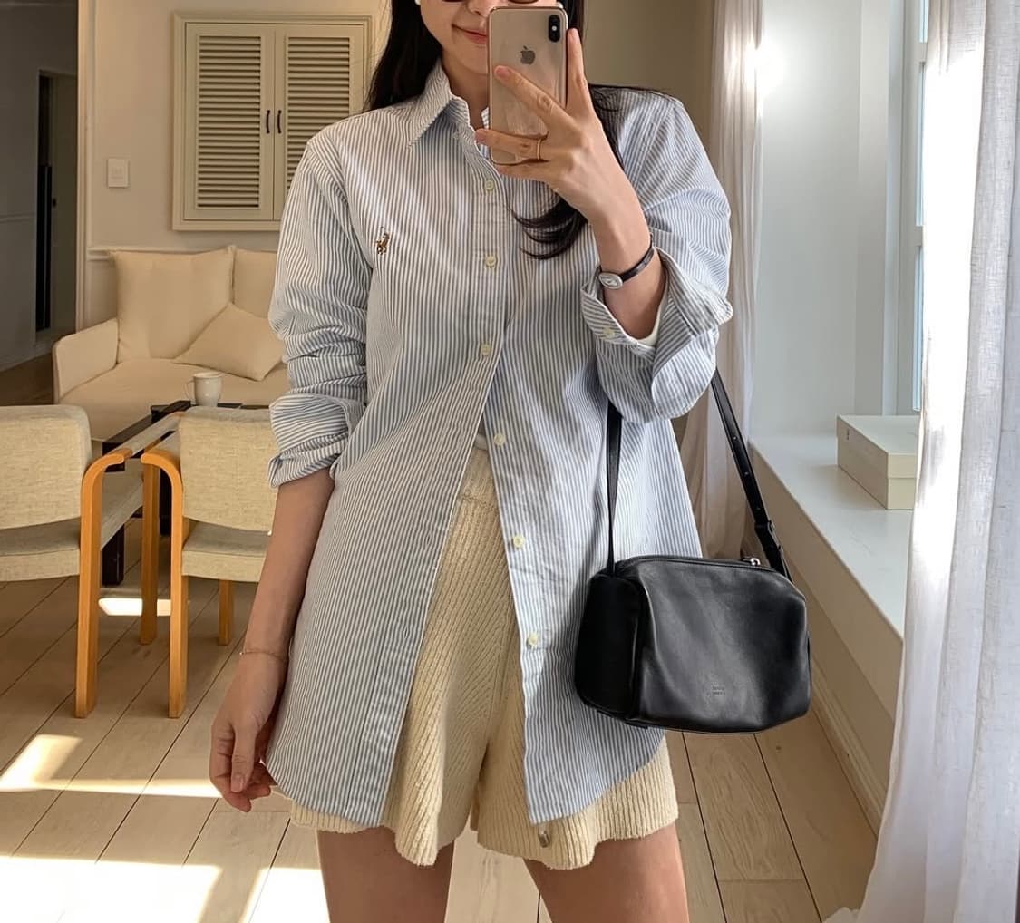 [새 상품] 폴로 랄프로렌 옥스포드 셔츠 xs 상품이미지1