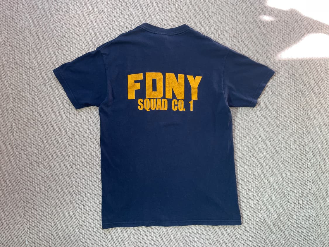 Hanes fdny squad co 1 소방국 반팔티셔츠 상품이미지1