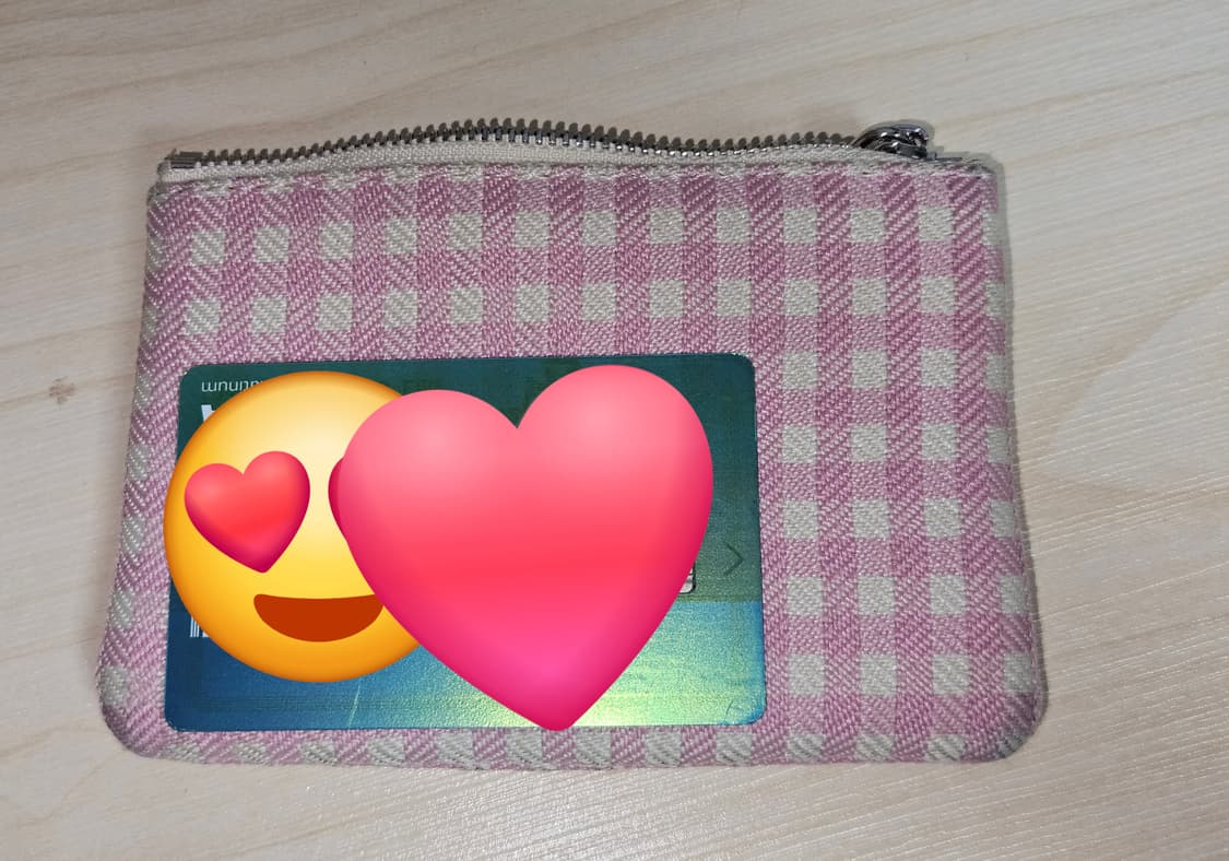 비비안웨스트우드 지갑/코튼 핑크 체크 빈티지 상품이미지10