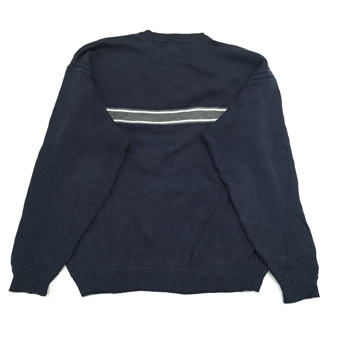 CN976 L 노티카 다크네이비 포인트 스트라이프 긴팔 니트 스웨터 상품이미지6