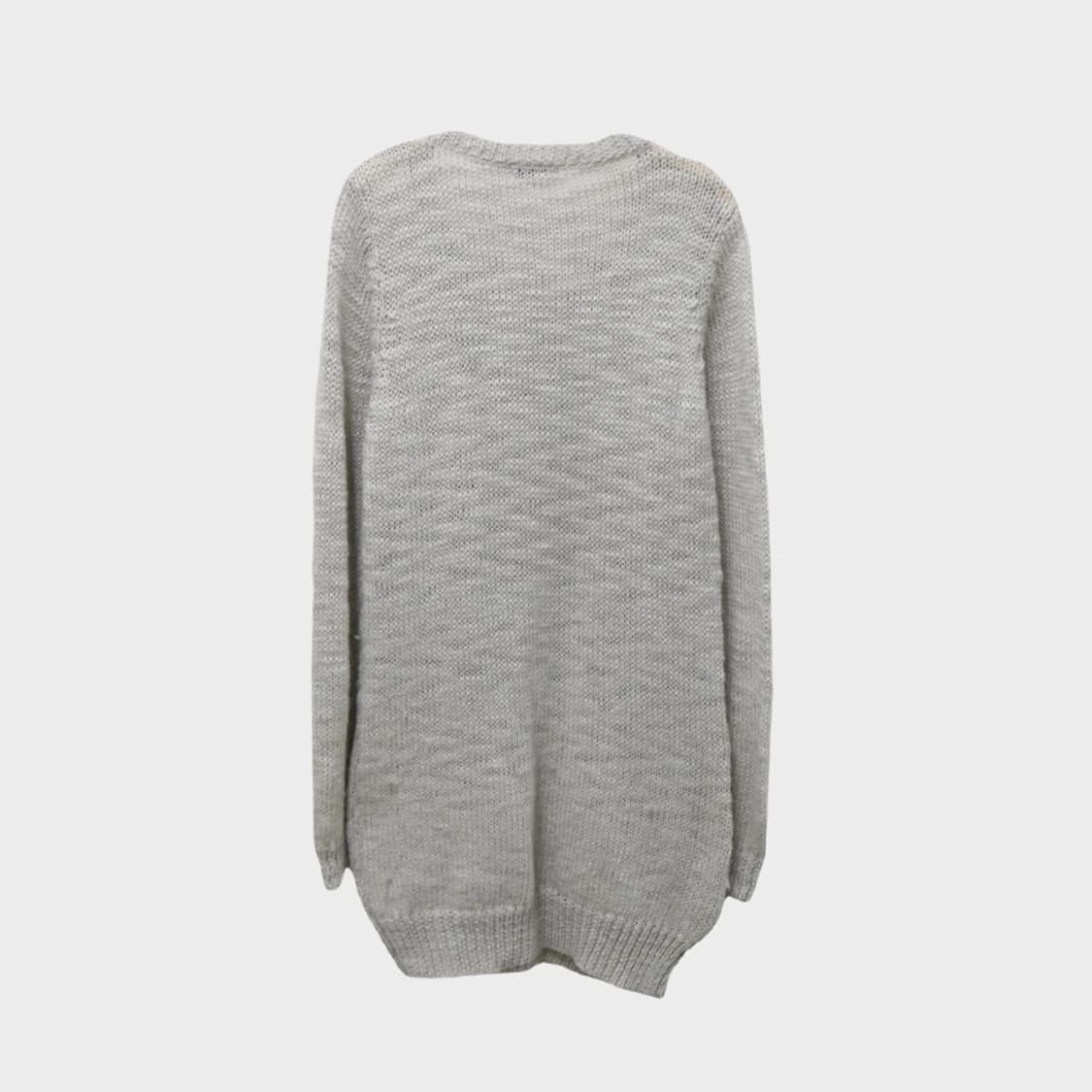 EARTH MUSIC 발레코어 리본 울 혼방 롱  니트 64326 상품이미지2