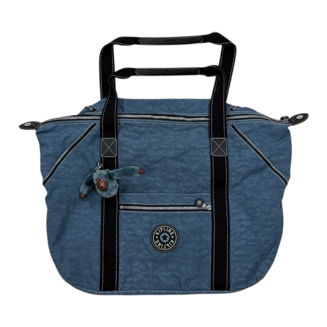 키플링 빈티지 Y2K 소라색 블루 빅 숄더백 토트백 가방 상품이미지1