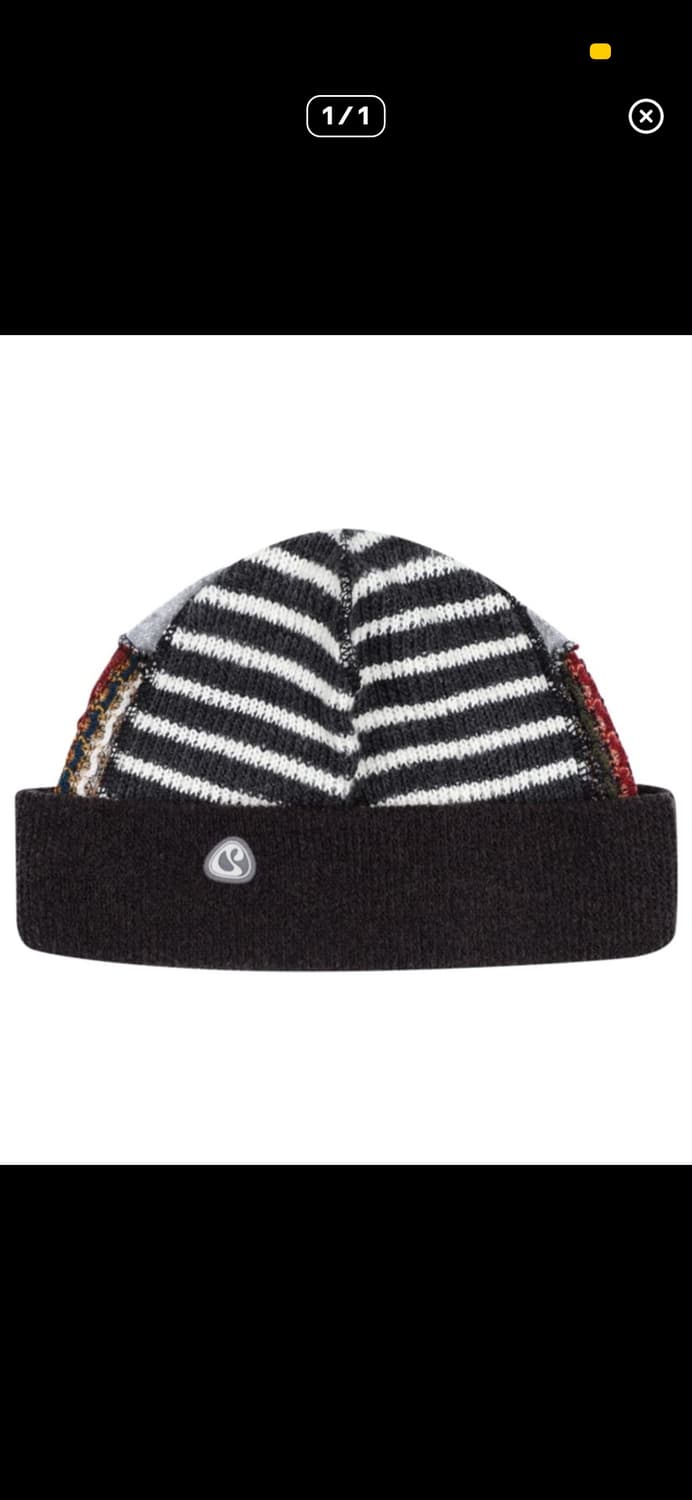 COYSEIO 코이세이오 패치워크 비니 브라운 상품이미지1