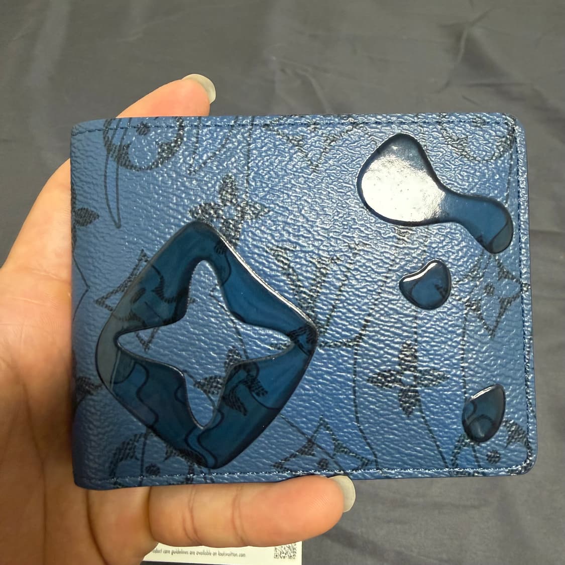 [새상품.정품] 루이비통 모노그램 아쿠아가든 슬렌더월릿 반지갑 상품이미지2